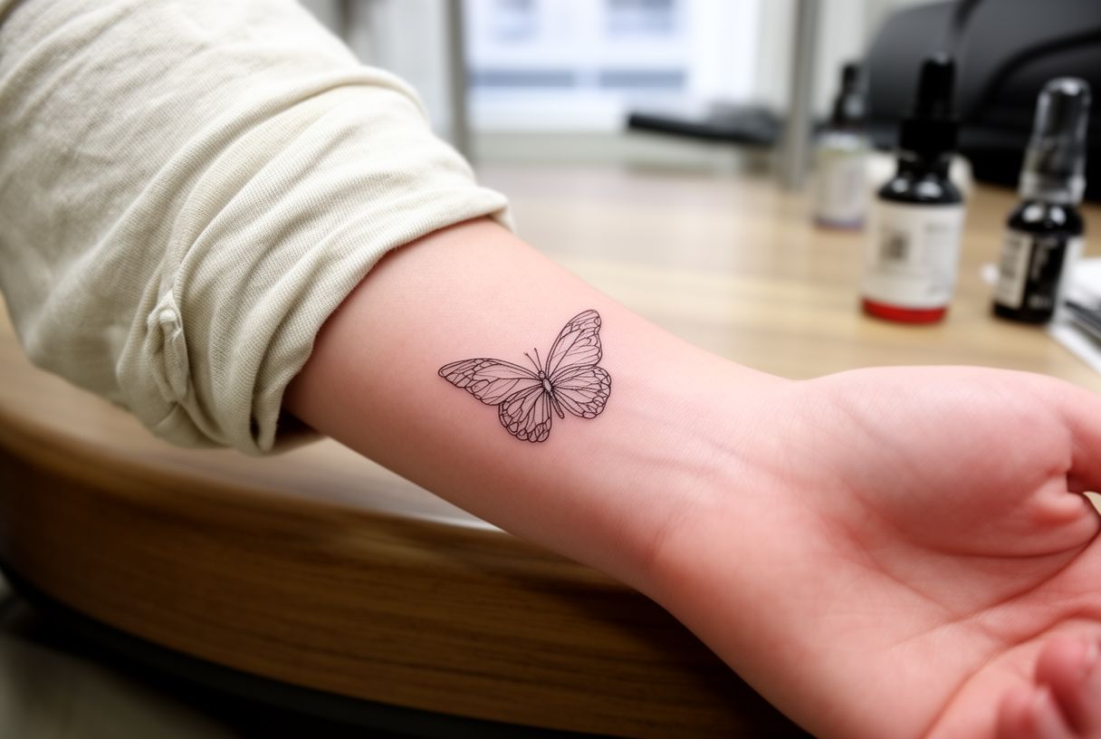 Tatouage papillon : signification complète, 20 idées 2026 et tout ce qu'il faut savoir avant de se lancer