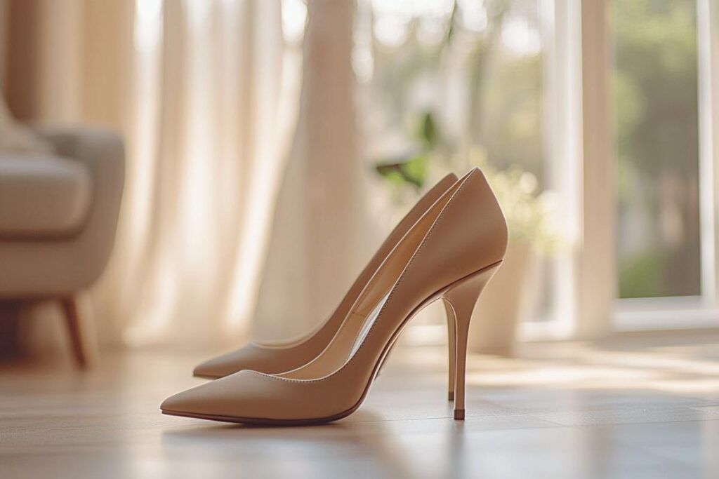 Voici les chaussures à porter avec une robe après 50 ans pour "rajeunir" un look