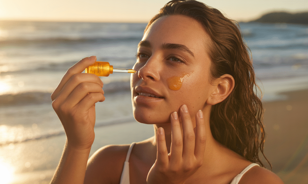 découvrez s'il est recommandé d'appliquer un sérum à la vitamine c après une journée à la plage, ainsi que les précautions à prendre pour protéger et sublimer votre peau exposée au soleil.