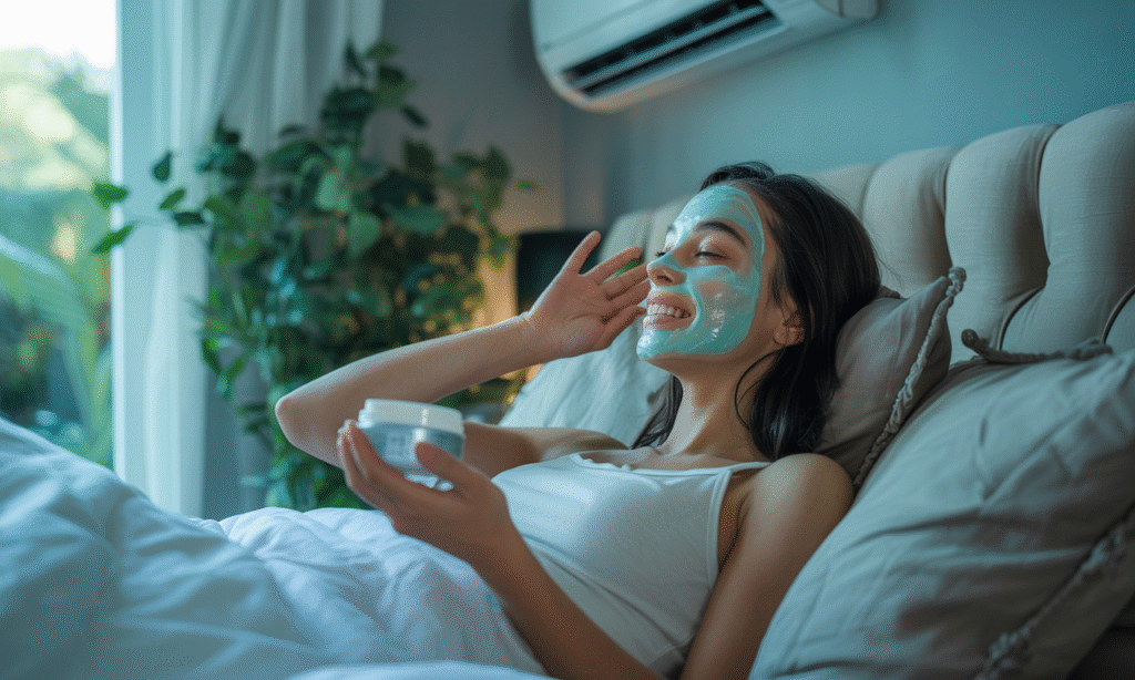 découvrez si l'application d'un masque hydratant dans une chambre climatisée renforce son efficacité. explorez les bienfaits de l'hydratation dans des environnements climatisés et comment cela peut transformer votre routine de soins de la peau.