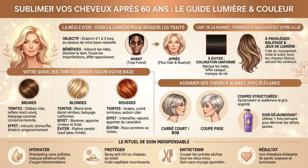 couleur cheveux femme 60 ans