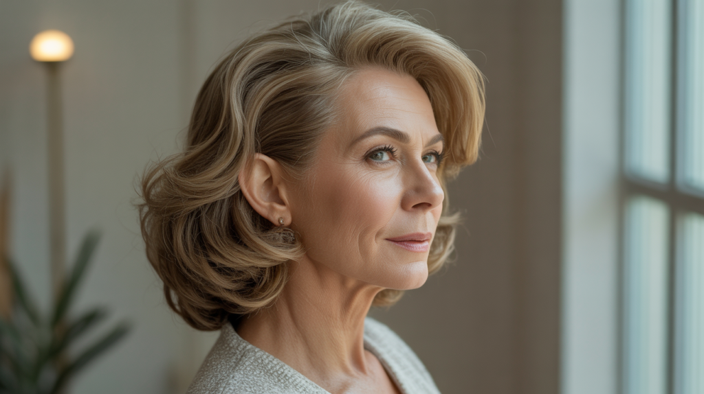 24 Coiffures Tendance 2026 pour Femme de 60 Ans Épanouie